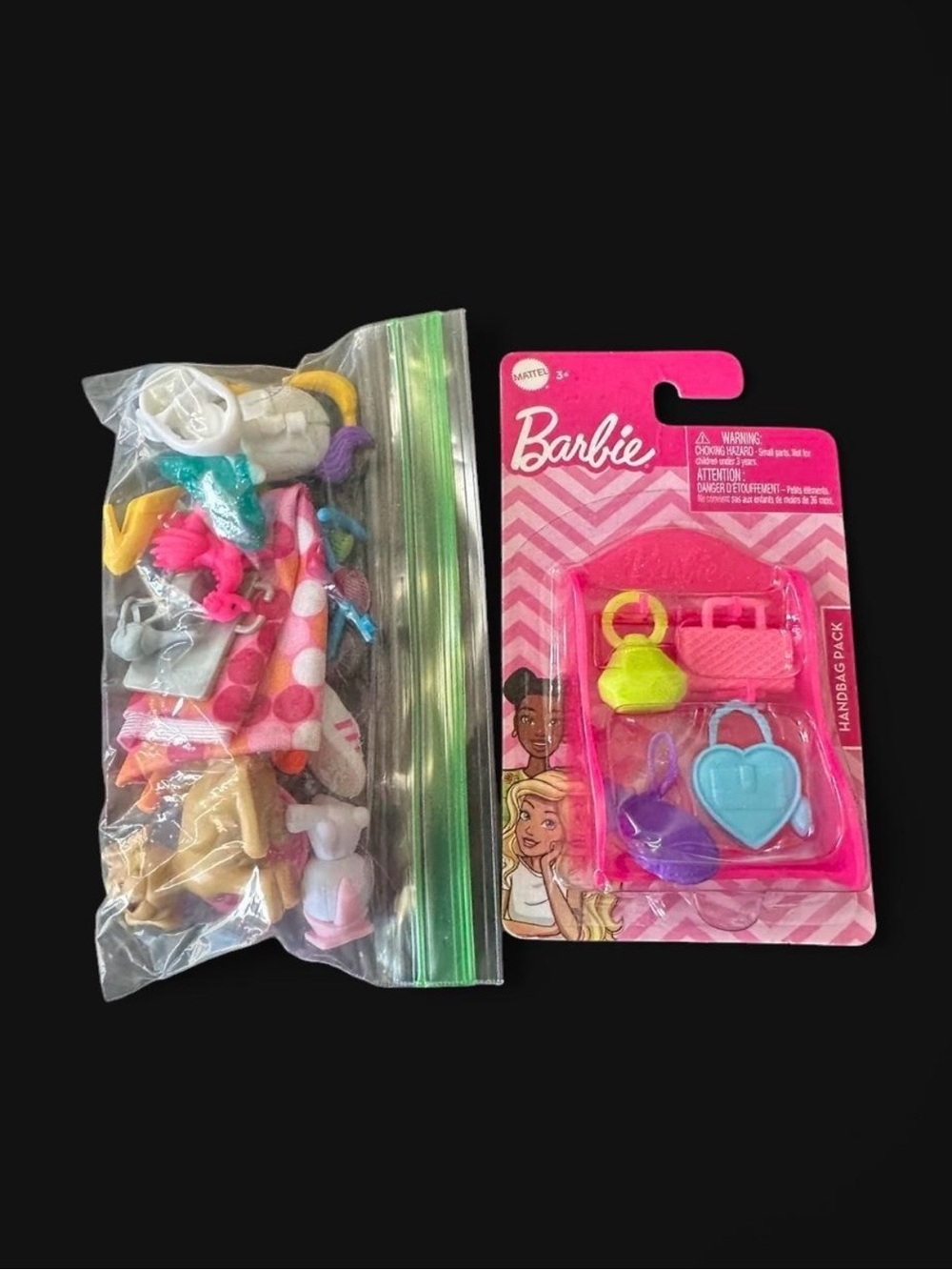 Barbie Various Pack with Mini Handbags & Accessories